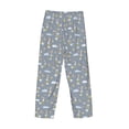 thumbnail image 5 of Goofa Sleep Rabbit Printed Soft Pajama Pants for Men, Wide Leg Comfy Casual Lounge Yoga Pants-X-Large, 5 of 9