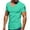 Green, variant on Big and Tall Shirts for Men Summer Casual Fashion Solid Color V Neck Large Size Short Sleeve T Shirt Large Tall T Shirts Pregnancy Announcement Men Shirt Pack V Neck Long Sleeves Tee Fashion 3XL