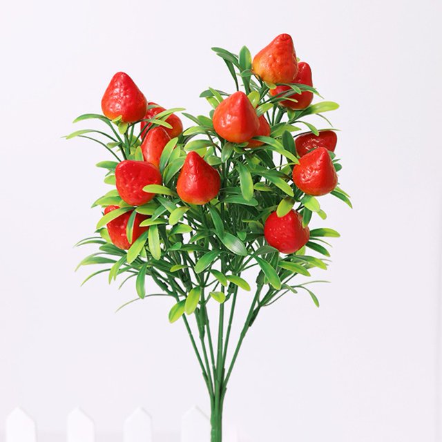 Fleurs Simulées de fortune orange Décoration Maison