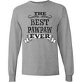 thumbnail image 3 of Inktastic The Best Pawpaw Ever Long Sleeve T-Shirt, 3 of 5