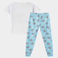 thumbnail image 2 of Ensemble de Pyjama pour Fille, Doux et Confortable, Vêtement de Nuit, Pyjama à Motif, Taille 4 à 14 Ans, 2 of 5