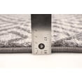 thumbnail image 6 of eCarpetGallery Modern Living Room Area Rug, 3'11" x 5'7", Anthracite, Ember, 6 of 9