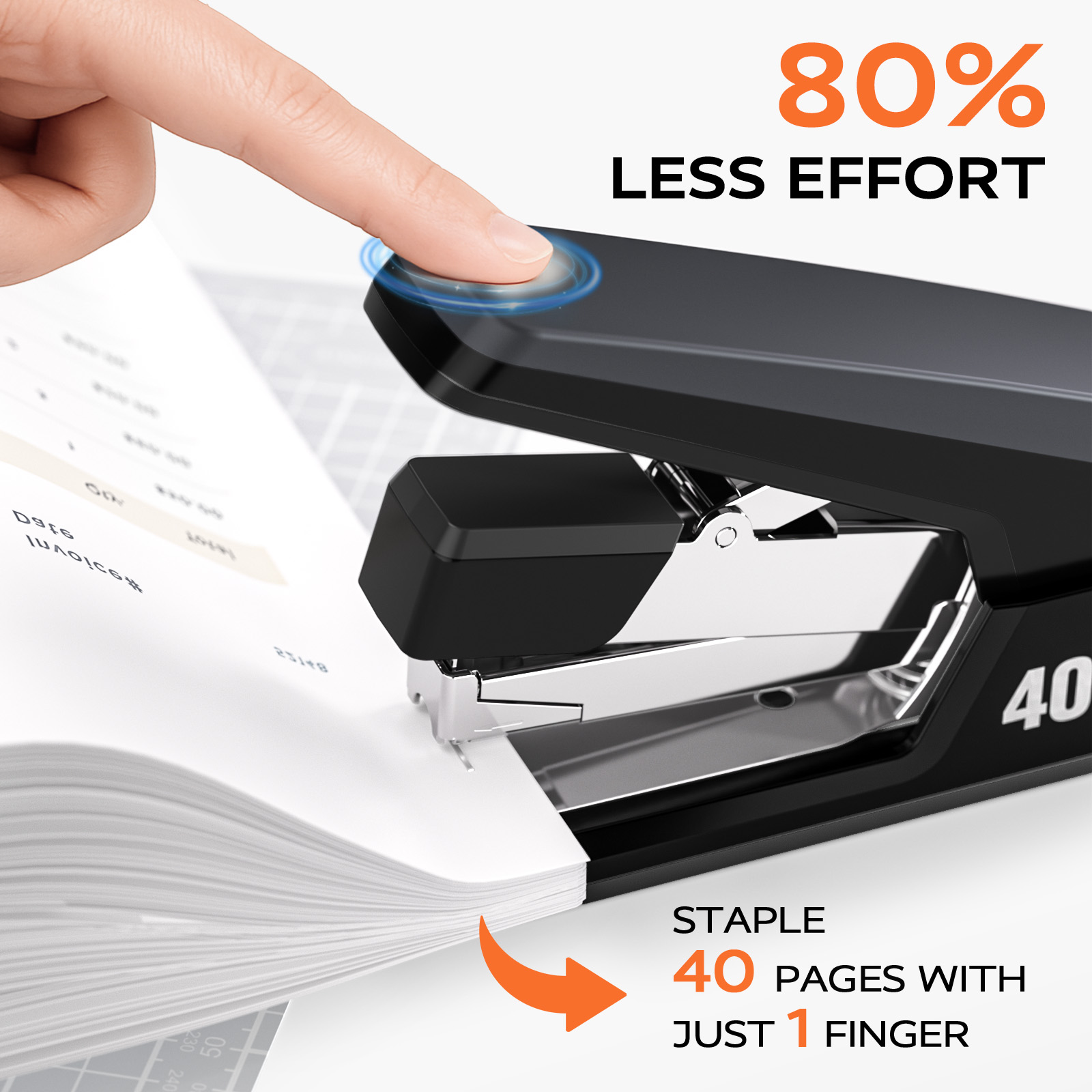 MarsRock Heavy Duty Stapler, 40-50 Sheet Capacity photo 3