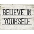 thumbnail image 2 of Grey, Jace 32x25 Black Ornate Wood Framed with Double Matting Museum Art Print Titled - Believe In Yourself, 2 of 4
