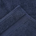 thumbnail image 6 of BNM Zero Twist Cotton Hand Towel Set of 6, Midnight Blue, 6 of 10