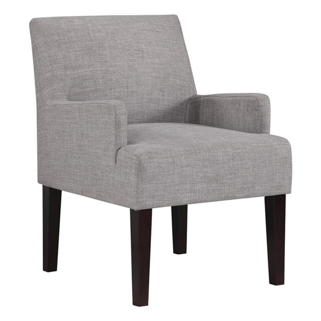 Main Street Fauteuil d'Appoint en Tissu Gris Ciment