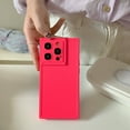 thumbnail image 2 of for iPhone 16 Pro Max Back Case, Candy Color Shockproof Protective Lightweight Ultra Slim Silicone TPU Phone Case Cover for Men Women Boys Girls for iPhone 16 Pro Max, Rose, 2 of 7