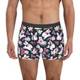 thumbnail image 2 of Bingfone Rabbit And Rose Men's Underwear - Casual Stretch Boxer Briefs-XX-Large, 2 of 7