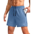 thumbnail image 1 of Pantalones cortos para correr Pudolla para hombre Workout Athletic Blue S, 1 of 7