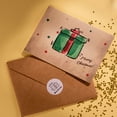 thumbnail image 1 of ABPWLY Christmas Card Set Includes High Grade Cards Envelopes and Decorative Stickers Great for Holiday Wishes Clearance Dorm Room Essentials Canada Days Wall Decor Home Supplies, 1 of 6