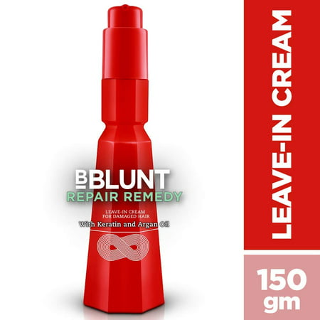 BBLUNT Repair Remedy, Leave-In-Cream for Damaged Hair, 150g Pump (Best Home Remedy For Damaged Bleached Hair)