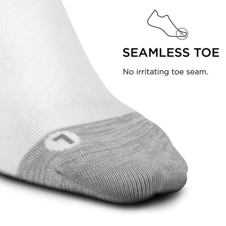 Feetures Plantar Fasciitis Relief Ultra Light Cushion Ankle Sock