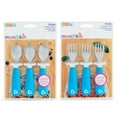 thumbnail image 4 of ® Raise™ Toddler Fork & Spoon Set  6 Pack  Blue  Unisex, 4 of 5