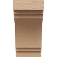 thumbnail image 2 of 9"W x 9"D x 18"H Wide Pescadero Rough Cedar Woodgrain TimberThane Corbel, Primed Tan, 2 of 6