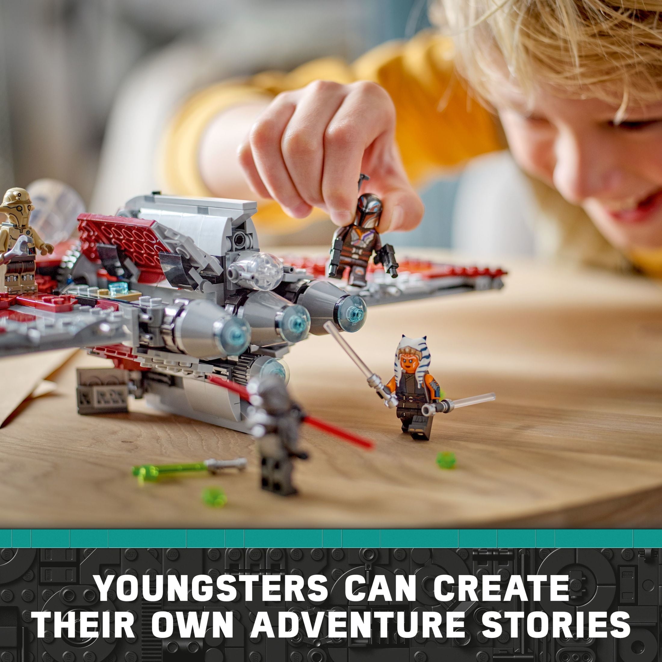 LEGO Star Wars Ahsoka Tano's T-6 Jedi Shuttle for Classrooms