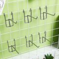 thumbnail image 6 of HEALEEP 40pcs Wire Grid Mount Brackets Wall Panel Hooks for Shops Garages, 6 of 8