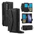 thumbnail image 1 of Funda De Piel Perforada Con Forma De Cartera Para Samsung Pr, 1 of 7