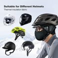 thumbnail image 5 of Gorro de ciclismo térmico de invierno con máscara para hombres y mujeres impermeable y resistente al viento, 5 of 5