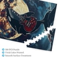 thumbnail image 3 of 500 PCS Tiger Whale Playing Guitar Puzzles For Adults 500 Pieces,Wonderful Imagination,Enjoy The Puzzle Solving Process,500 Piece Wooden Jigsaw For Adults Challenging Charm Puzzle For Game Night, 3 of 6
