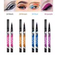 thumbnail image 3 of Delineador de ojos negro resistente al agua de alta calidad, maquillaje líquido, lápiz delineador de ojos Comestics de belleza (azul), 3 of 7