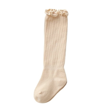 

Gupgi Baby Infant Knee High Stockings Cotton Long Plain Leg Warmer Winter