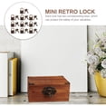 thumbnail image 3 of SHISUYAN 10Pcs Mini Multifunctional Padlock Luggage Hanging Locks Retro Suitcase Locks, 3 of 9