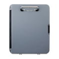 thumbnail image 3 of WorkMate Storage Clipboard, 0.5" Clip Capacity, Holds 8.5 x 11 Sheets, Charcoal/Gray | Bundle of 2 Each, 3 of 3