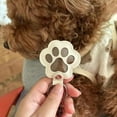 thumbnail image 4 of Sproutmalls Pet Keychain, Pet Paw Shaped Leather Keychain, Memorial Furry Friend Keychains for Cat Dog, 4 of 6