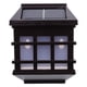 thumbnail image 1 of GOOHOCHY Luces solares LED de pared para exteriores, estilo ventana, impermeables, para jardín, cerca, iluminación de seguridad para patio, camino de entrada (blanco cálido), 1 of 7