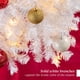 thumbnail image 5 of Árbol de Navidad Best Choice Products Blanco 2,3 m Con Luces, 5 of 8