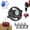 Black, variant on Self Centering Dowel Jig Kit with 8 Bushings, Precise Wood Panel Hole Punch Locator, Handheld Dowel Jig, Flawless Woodworking Joints for Shelf Building, Joinery & DIY Home (Black)