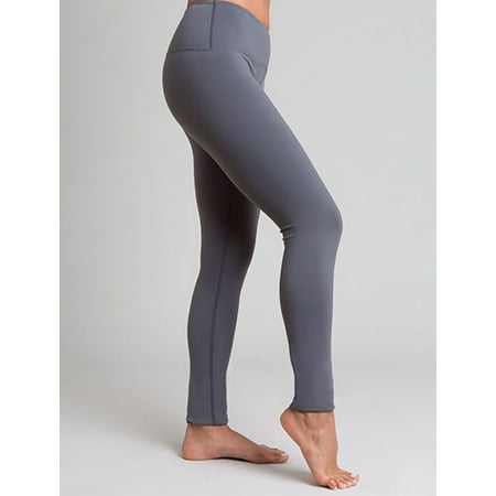 Grey Long Legging Yoga Pants (Best Affordable Yoga Pants)