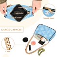 thumbnail image 2 of FORMRS Womens Shoulder Bag with Chain Strap Clutch Purse Cute Tote Handbag, Snowflake Pattern, 2 of 7