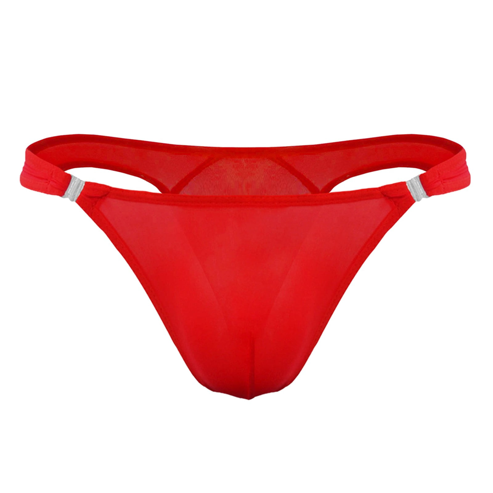 Mens Underwear Mens Underwear Boxer Mens Micro Mesh Stretch Bikini Briefs Red Size - Walmart.com