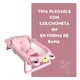 thumbnail image 3 of Tina Plegable Bebé Mima2 Forma de Rana Color Rosa, 3 of 5