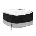 thumbnail image 1 of Cubiertas de llanta de repuesto universal para automóviles Unique Bargains, cubiertas de protección para ruedas, se ajustan a diámetros de llanta de 13 a 15 pulgadas, tono plateado, 1 of 7
