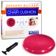 thumbnail image 1 of STAGES LEARNING MATERIALS Coussin de Chaise ATTENTION ACTIVE Rouge, 1 of 1