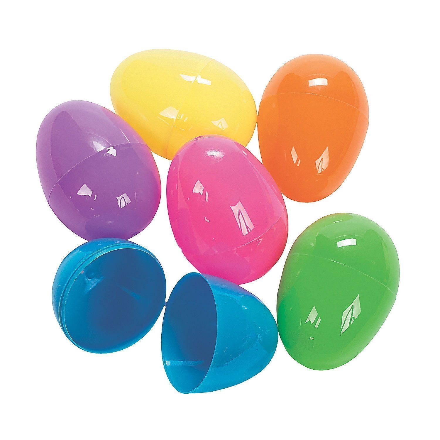 Plastic Easter Eggs 12 Count