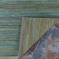thumbnail image 2 of Couristan Cape Hinsdale Indoor / Outdoor Area Rug, Teal-Cobalt, 2'3" x 11'9" Runner, 2 of 8