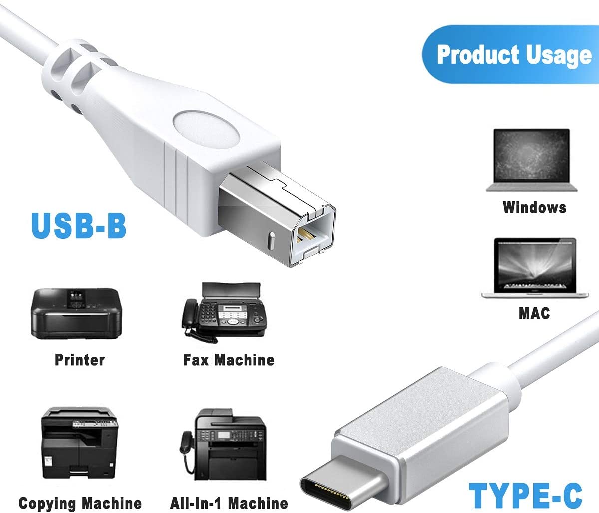 chromebook to printer cable