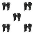 thumbnail image 1 of Guantes de portero Greeniant para fútbol niños adultos antideslizante profesional látex negro 9 Type2 NO2, 1 of 6