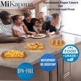 thumbnail image 5 of Mikapana Air Fryer liners Disposable Parchment Paper Rectangle 8.7" x 5.5" x 1.7" - 125 Count, 5 of 7