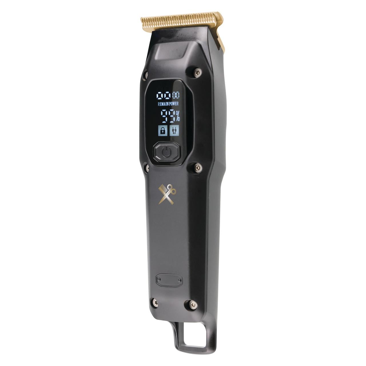 Cutting Edge Rechargeable LCD T-Blade Electric Shaver for Men, Hair & Beard Grooming Kit