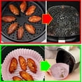 thumbnail image 3 of Moule de Friteuse d'Air en Silicone, Friteuse d'Air, Moule de Friteuse d'Air 2 Pièces, Panier de Friteuse d'Air en Silicone, Doublure de Four de Friteuse d'Air, Pot de Friteuse d'Air pour Four à Micro-Ondes, Réutilisable, 3 of 6