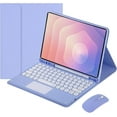 thumbnail image 1 of Touch Keyboard Case for Samsung Galaxy Tab S11 (11-inch) 2025 Model (SM-X730/SM-X736B), with Mouse - Magnetically Detachable Touch Bluetooth Keyboard, 1 of 8