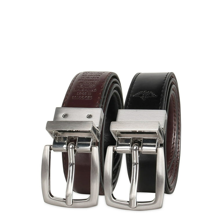 Dockers Men's Leather Casual Belt at  Men’s Clothing store