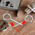 thumbnail image 2 of Shisuyan 50 Sets Fire Extinguisher Replacement Seals Pin Extinguisher Lock Pin Fire Extinguisher Security Seals Fire Extinguisher Tamper Seals for Fire Equipment Supplies, 2 of 8