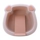 thumbnail image 2 of Práctico lavabo de tabla de lavar, compacto con tabla de lavar integrada, lavado a mano Lindo, tabla de lavar de ropa liviana, para pantalones de casa al aire libre Rosado Baoblaze Lavabo, 2 of 8