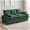 Green, variant on 83" Cloud Loveseat Sofa, Comfy Corduroy Couch Deep Seat Double Cushion, 800 LBS 2-3 Seater Love Seat for Living Room Bedroom Apartment Office Small Space, Gray