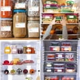 thumbnail image 6 of Dissolvable Food Storage Labels Removable Freezer Refrigerator Food Paper Tag Frozen Food Containers Sticker 200 pcs 1x2inch, 6 of 7